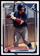 Luis Guanipa 2024 Bowman #BP-118 Braves MLB READ FREE SHIPPING AutographDen