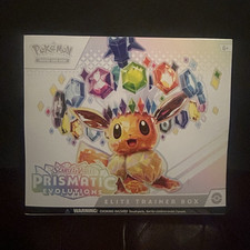 Pokémon Scarlet & Violet Prismatic Evolutions Elite Trainer Box Eevee Promo 2025