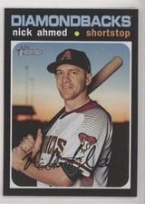 2020 Topps Heritage Nick Ahmed #112 1s3