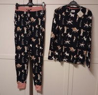 Chelsea Peers Women's Pyjamas Dog Dogs print Size Small 10 BNWT.