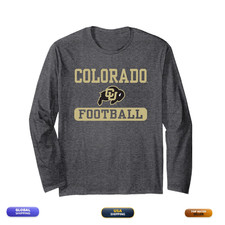 Elite Authentics Colorado Buffaloes Football Officially Licensed Long Sleeve