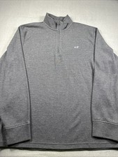 Vineyard Vines Men  s 1/4 Zip Gray Pullover Sz XL  No Tags