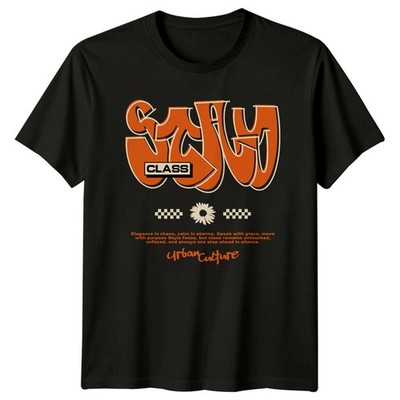 Elegance In Chaos Calm In T-Shirt Urban Culture Streetwear Geburtstag Geschenk