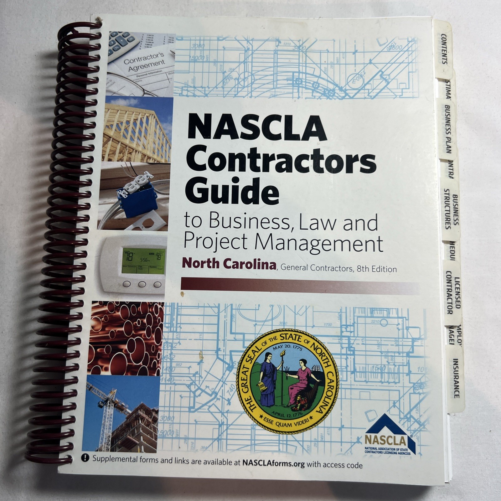 North Carolina General, 8th Edition NASCLA Contractors Guide