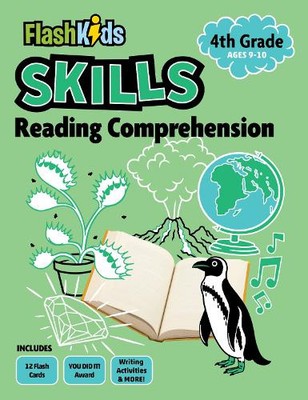 Reading Comprehension: Grade 4 (Taschenbuch) Flash Skills
