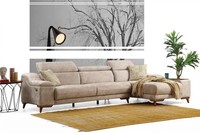 Design Ecksofa L-Form Wohnzimmer Sofa Couch Modern Wohnzimmer Neu MöBel