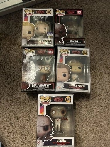 Vecna Henry Creel Stranger Things Funko Pops