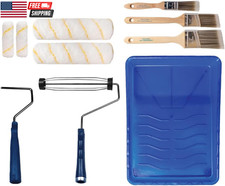 Paint Roller Kit, Paint Brushes, 4 & 9 Roller...