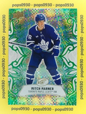 Mitch Marner, Toronto Maple Leafs, 2025, UD Ice, green, #73