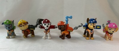 Paw Patrol Ultimate Rescue Construction Pups Figures Complete Set of 6 **READ**