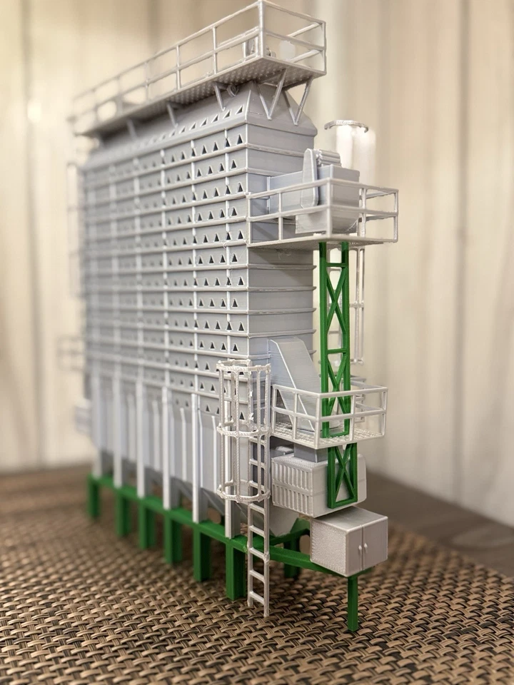 1/64 Scale Mixed Flow Grain Dryer. 3d Printed - Image 3 of 4