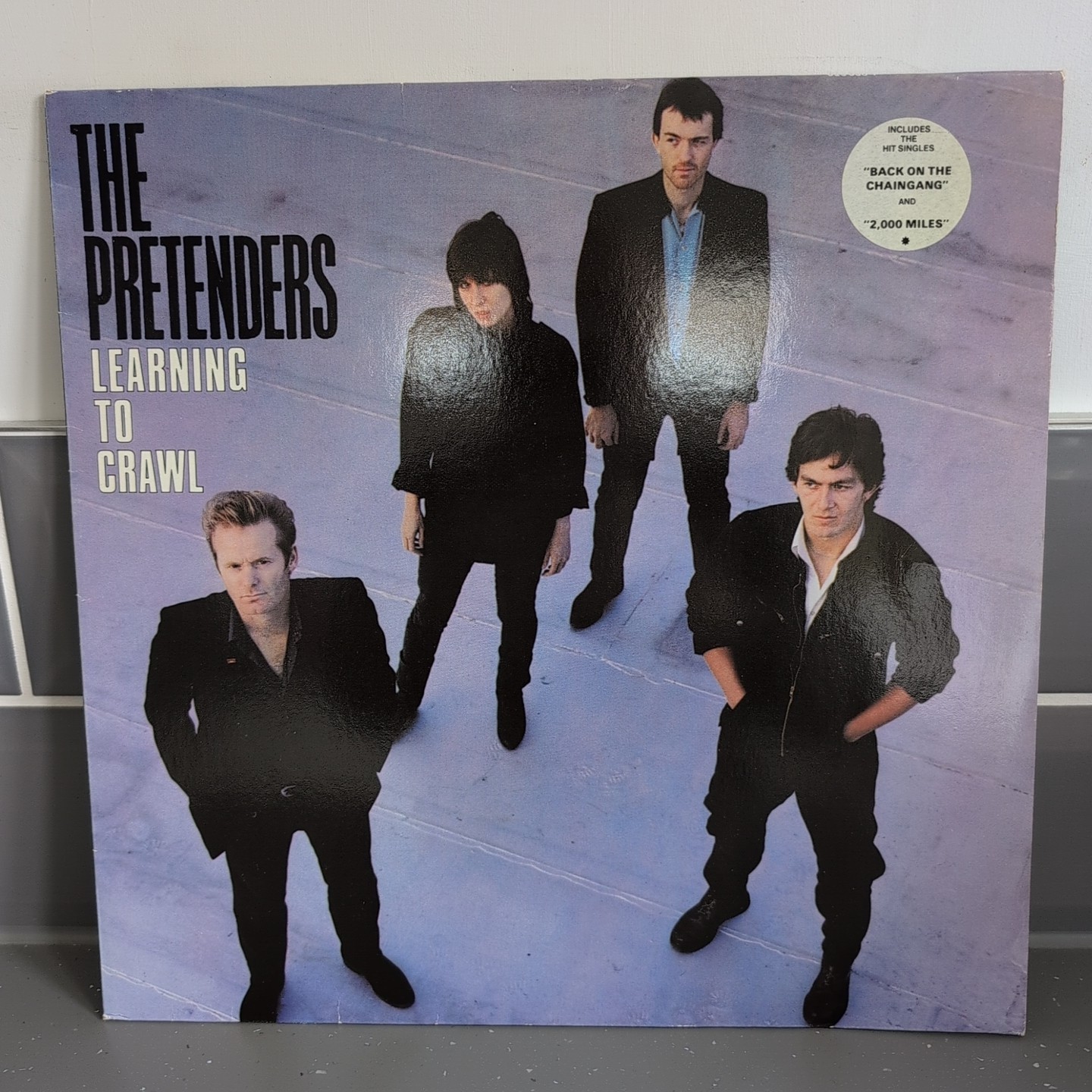 THE PRETENDERS - LEARNING TO CRAWL 1984 1st VINYL LP WX2 92-3980-1 EX/VG+