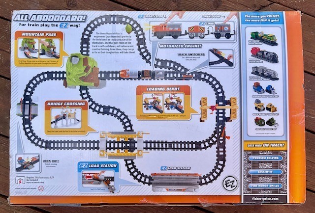 Fisher Price EZ Play Railway Green Mountain Pass Train Set SEALED