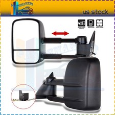 Power Side View Towing Mirrors Pair For 1988-98 Chevy Gmc Ck 1500-3500 Truck Power Side View Towing Mirrors Pair For 1988-98 Chevy Gmc Ck 1500-3500 Truck