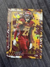 2025 Topps Chrome Football TREY AMOS Team Camo RC COMMANDERS