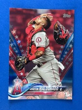 2018 Topps Independence Day #24 Martin Maldonado Los Angeles Angels #/76