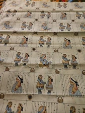 Spectrix VTG  Peace Creek Collection Cotton Fabric Linda Stubbs 2 yrds 33" X 45"