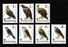 Hungary 1983 Birds of Prey Set UM