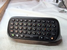 Official OEM Microsoft Xbox 360 Chatpad Black Clean Tested Working