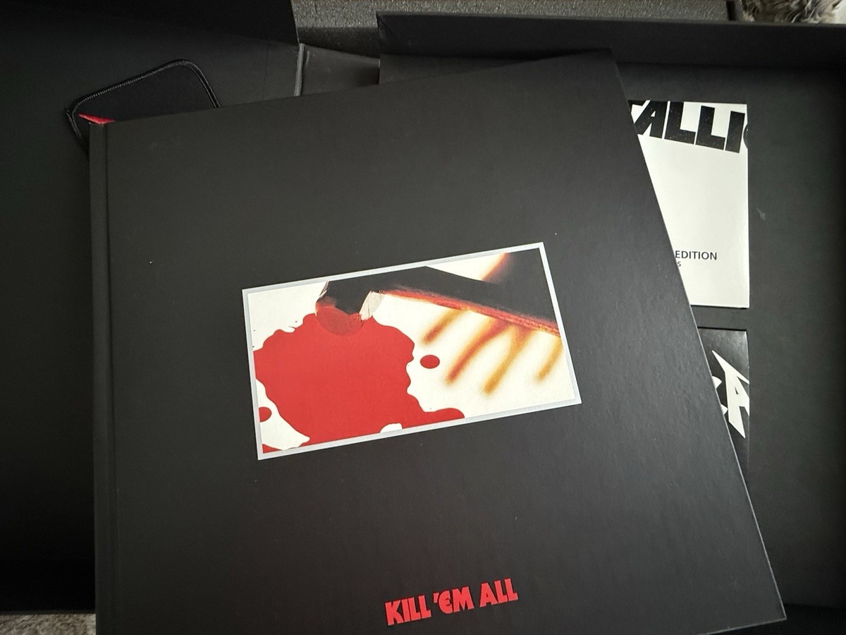 Metallica KILL 'EM ALL 2016 Super Deluxe Box Set Vinyl LP CD