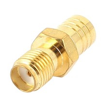 SMA Female to SMB Female Jack Straight Coaxial RF Connector Adapter