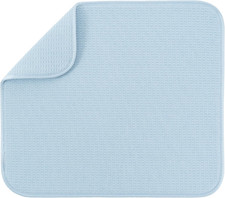 Dish Drying Mat XL, 18 X 24 , Absorbent Microfiber Kitchen Counter Mat, Dish Dr