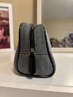 Brand New Christian Dior Black White With Patent Bow & Trim Makeup Bag New — photo 5