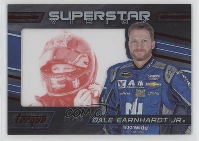 2016 Panini Torque Superstar Vision Red /49 Dale Earnhardt Jr #SV3 HOF 04br