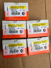 Dresselhaus Rigipsschrauben Faserplatten 3,9x30mm (5x250St) / Aktion HRegBlau29