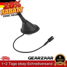 Auto KFZ Kurz Stab Dach Antenne Raku 2 Sockel Universal SET für Audi, BMW AM&FM