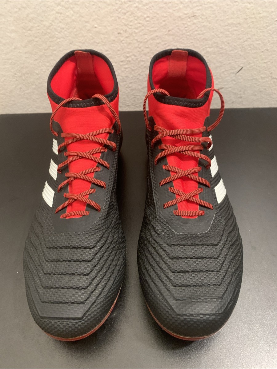 Adidas Predator 18.2 FG ControlSkin BLK Soccer Cleats DB1999 U.S