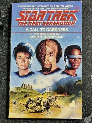 Star Trek The Next Generation A Call To Darkness by Michael Friedman
