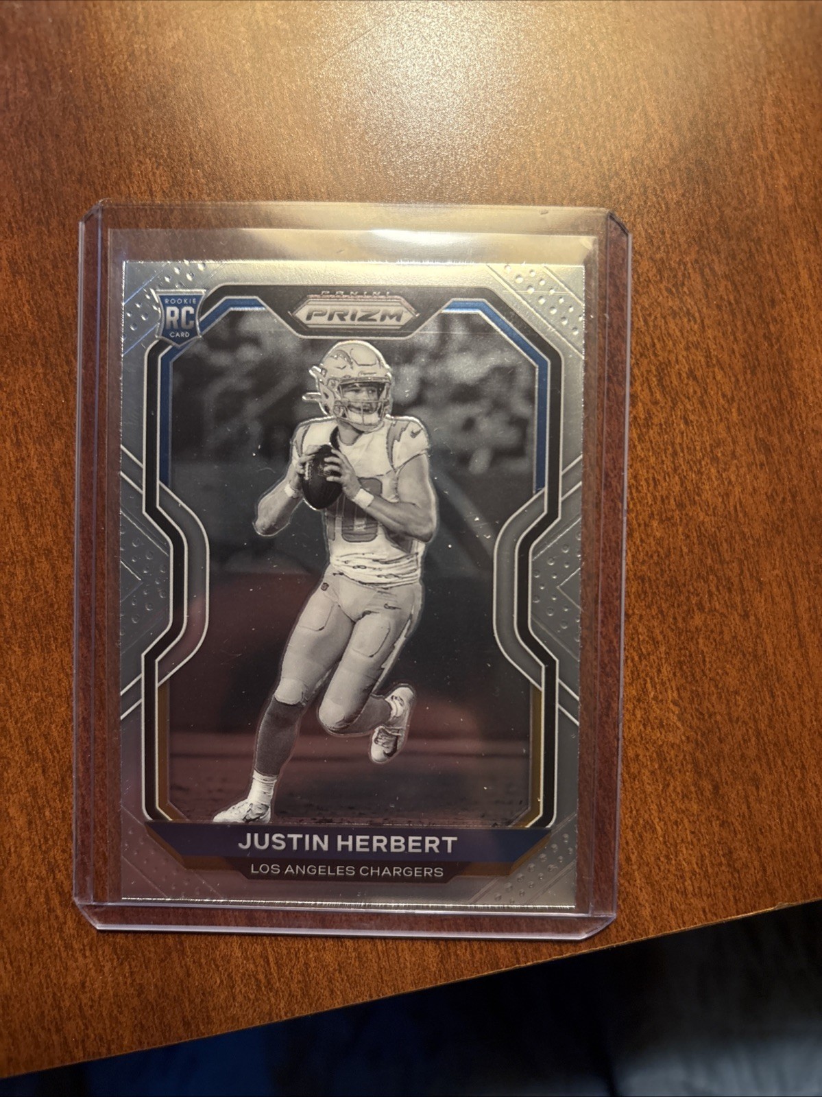 2020 Panini Prizm - Rookie Variation Justin Herbert #325 Negative (RC)