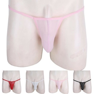 Stilvoller transparenter G-String-Tanga niedrige Taille Slip T-Back Unterwäsche