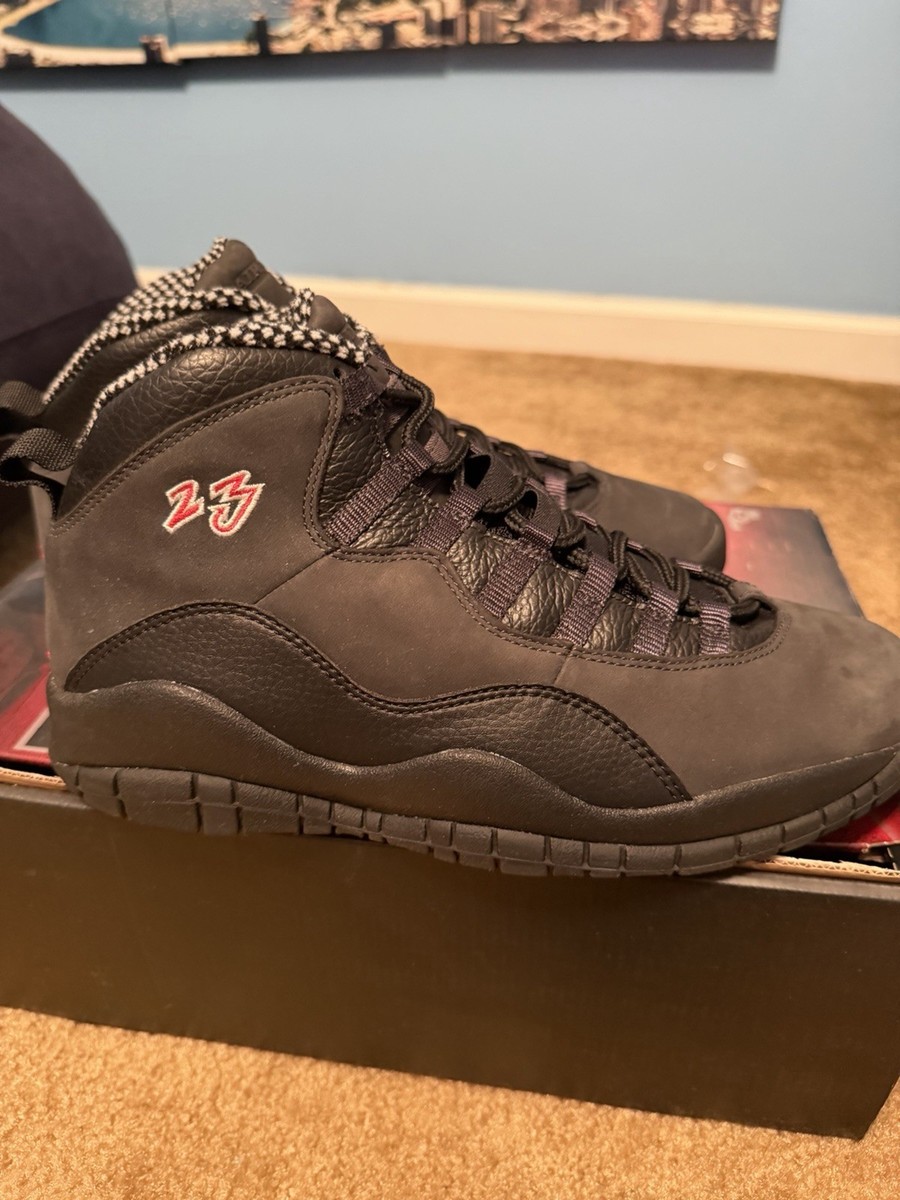 Jordan Air Jordan 10 Retro Countdown Pack 2008 Black Red High Top