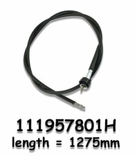 Vw Type 1 Bug 1953-1957 Oval Window And Thing Speedometer Cable Kit