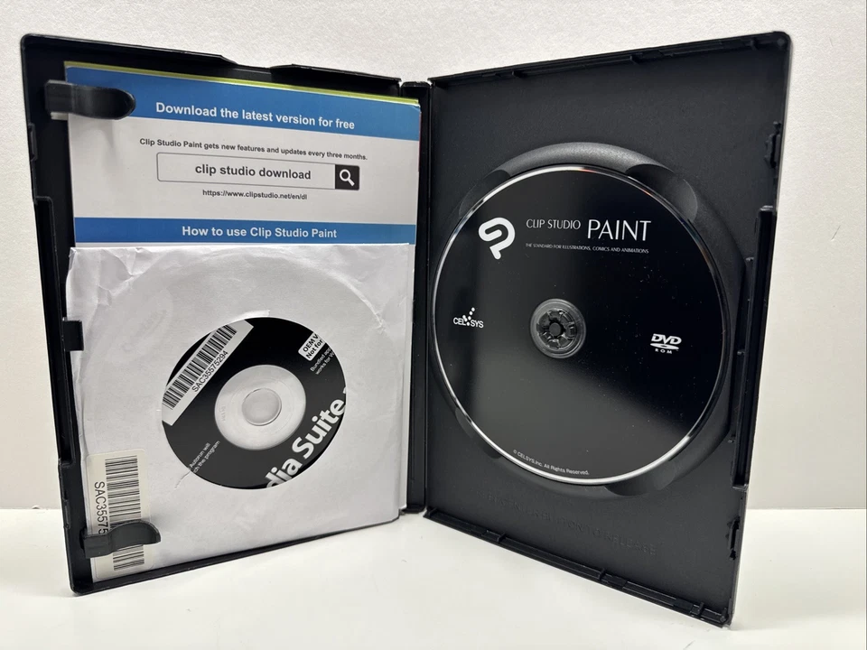 Clip Studio Paint Pro V. 1 And Media Suite 10 - Image 3 of 4