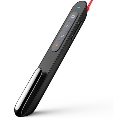 Bluetooth Presentation Clicker Wireless Remote Pointer 328ft Long Range Mac PC