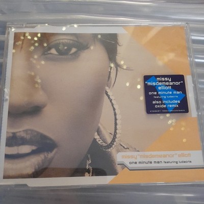 Missy ''Misdemeanor'' Elliott one minute man Cd Single (2001)