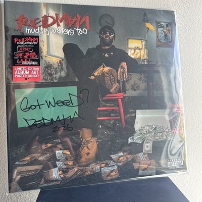 REDMAN Muddy Waters Too SIGNED Vinyl LP Autographed Wu-Tang Clan