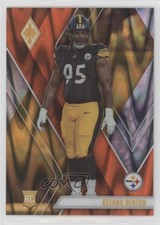 2023 Panini Phoenix Rookies Orange Seismic 91/99 Keeanu Benton #165 1ky7