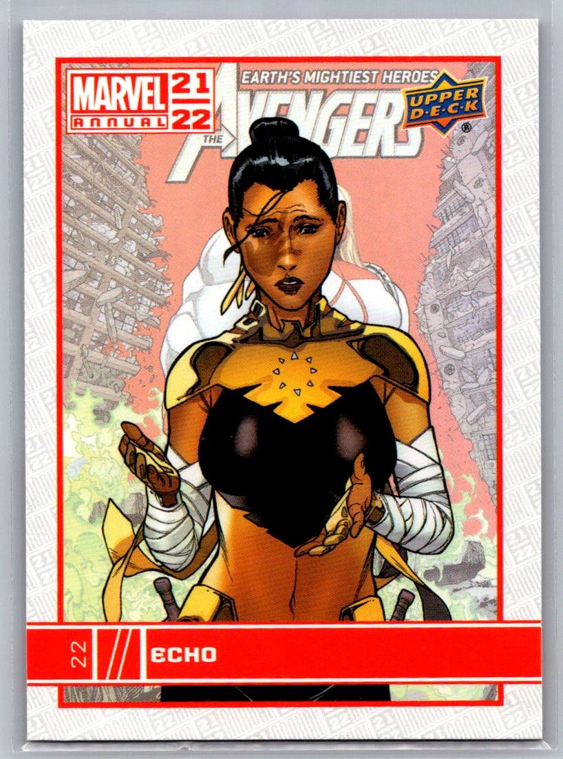 2021-22 Upper Deck Marvel Annual #22 Echo