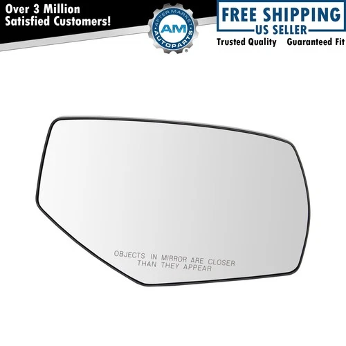 Exterior Mirror Glass Heated Spotter RH Side for Silverado Sierra 1500