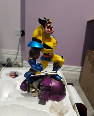 Wolverine Statue. Around 1:6 Scale Toylaxi caricature Style Rare