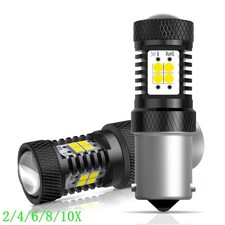 1156 Bau15s Py21w Led Reverse Back Up Light Bulbs White Super Bright Bulbs 210x