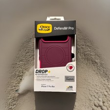 OtterBox Defender Pro Series For iPhone 17 pro Max Brand New MagSafe Burgundy