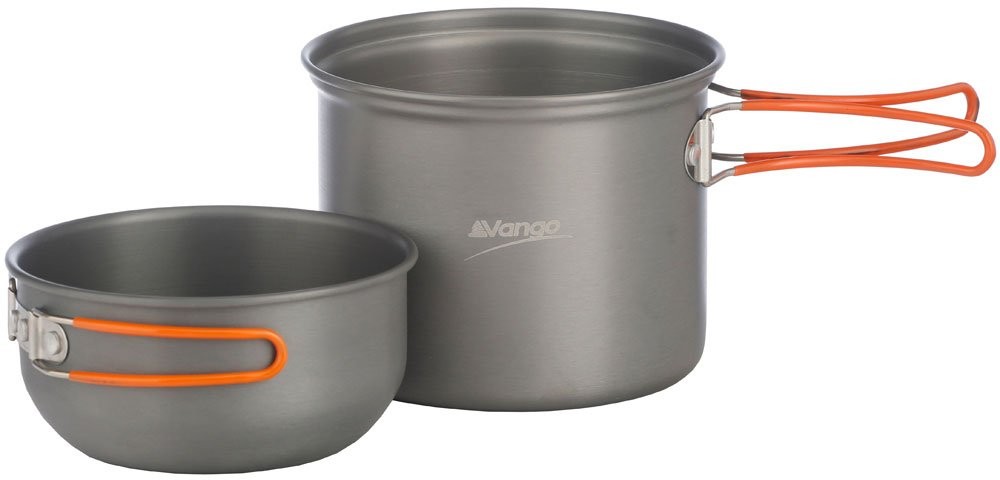 Vango Hard Anodised Person Cook Kit Size 1 - Outdoor Action - Image 2