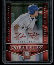 2012 Panini Elite  #45 Zack Jones Franchise Futures Signatures Red Ink