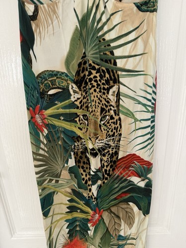 Vestido de noche de safari jersey de seda elástico Roberto Cavalli IT40/UK8/US4/FR36 - Imagen 14 de 23