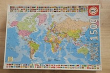 Puzzle 1500 Teile Weltkarte - Educa